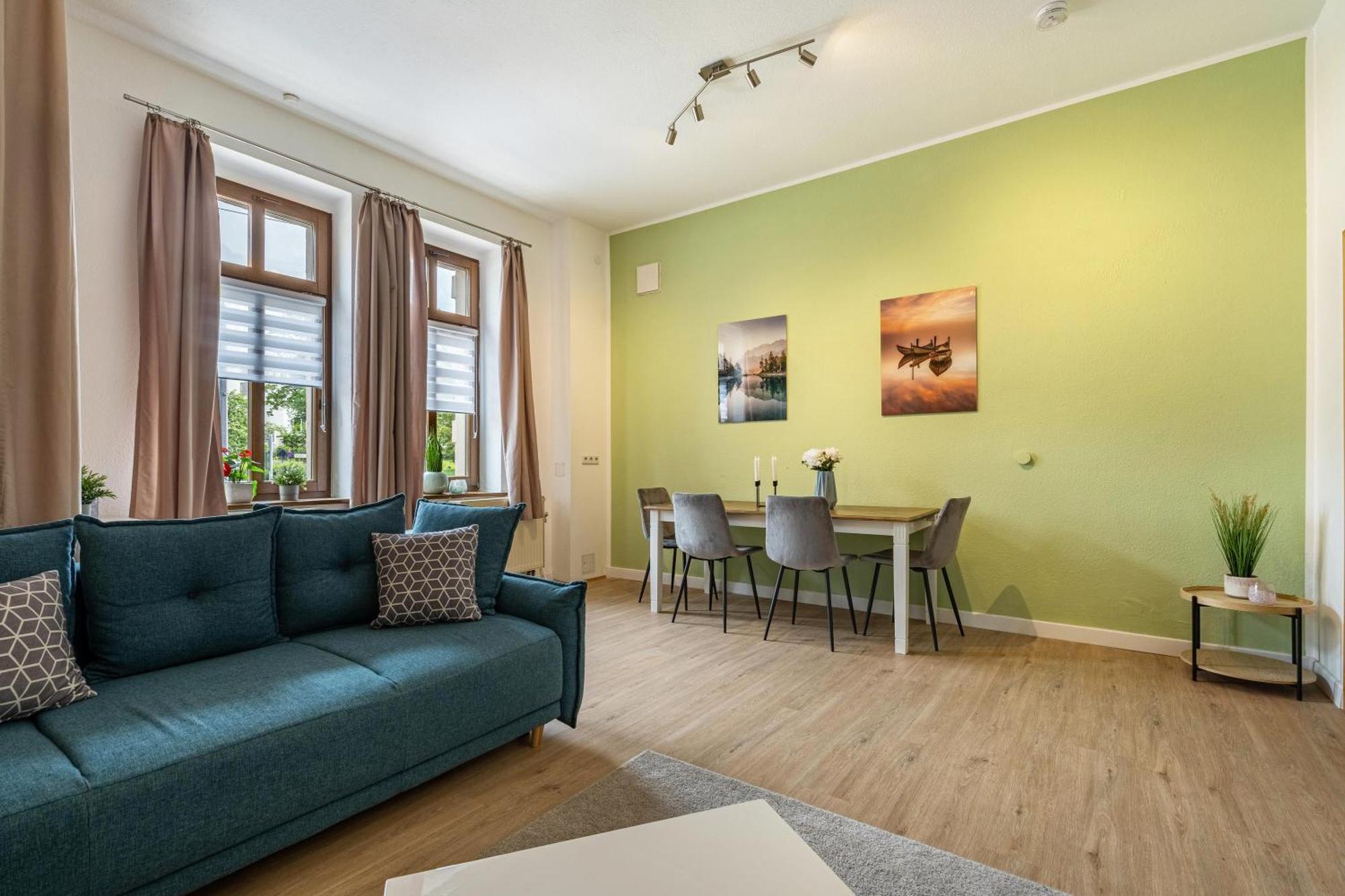 Zentrumsnahe Wohnung In Chemnitz Bagian luar foto