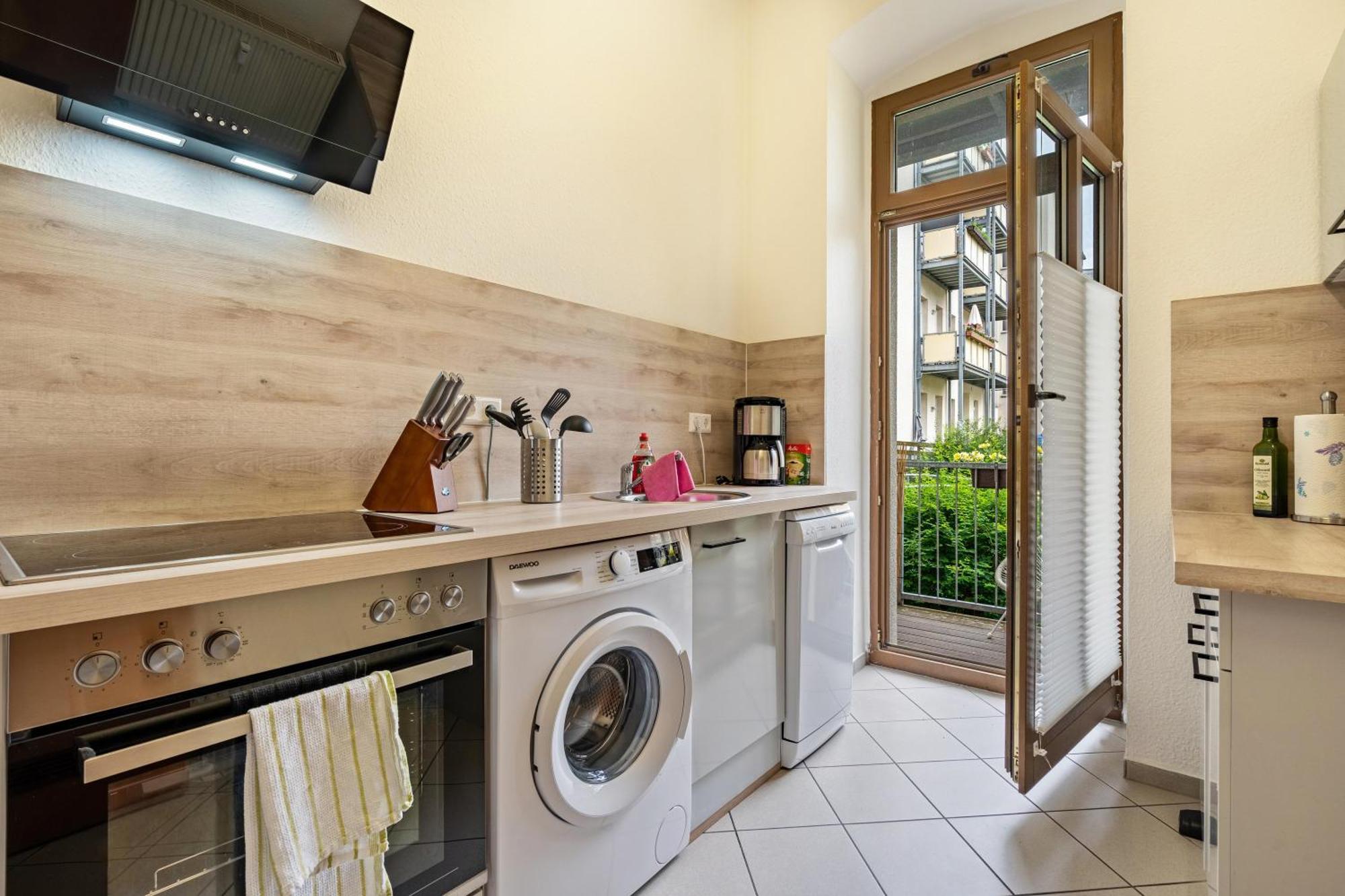 Zentrumsnahe Wohnung In Chemnitz Bagian luar foto